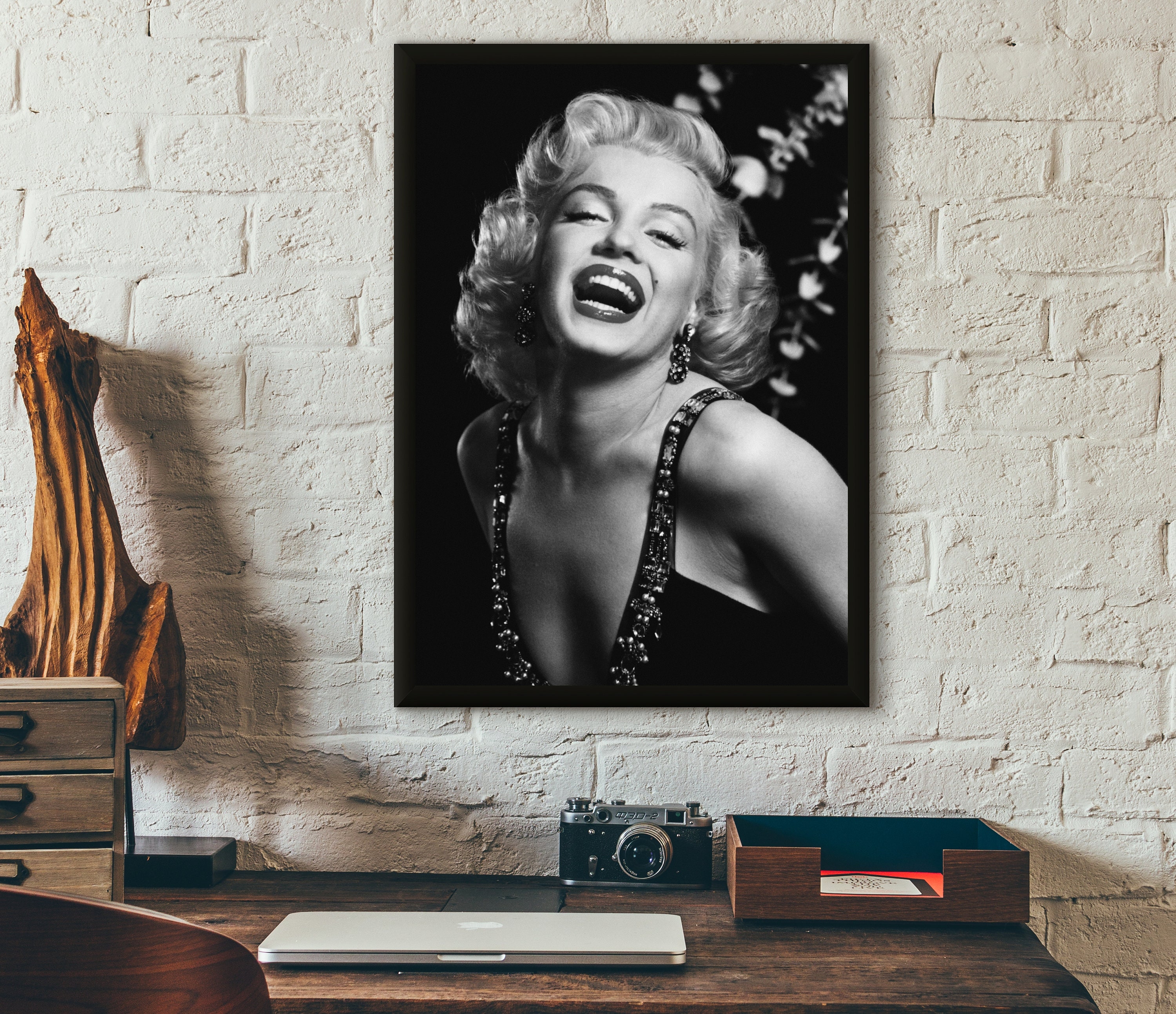 Vintage Marilyn Monroe Poster Print Professionally Printed | Etsy