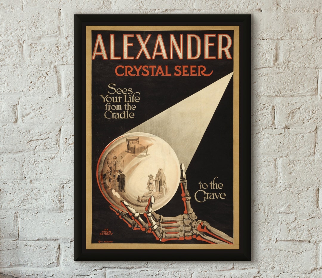 Alexander Magician Poster Professionally Printed Studio Etsy