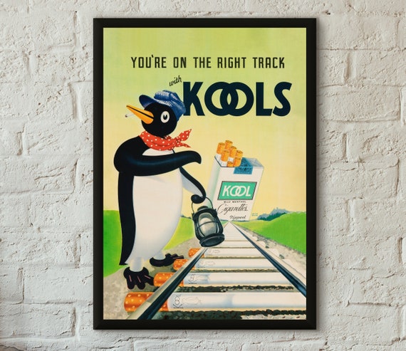 Kool Cigarettes Poster - Professionally Printed - Studio Quality 