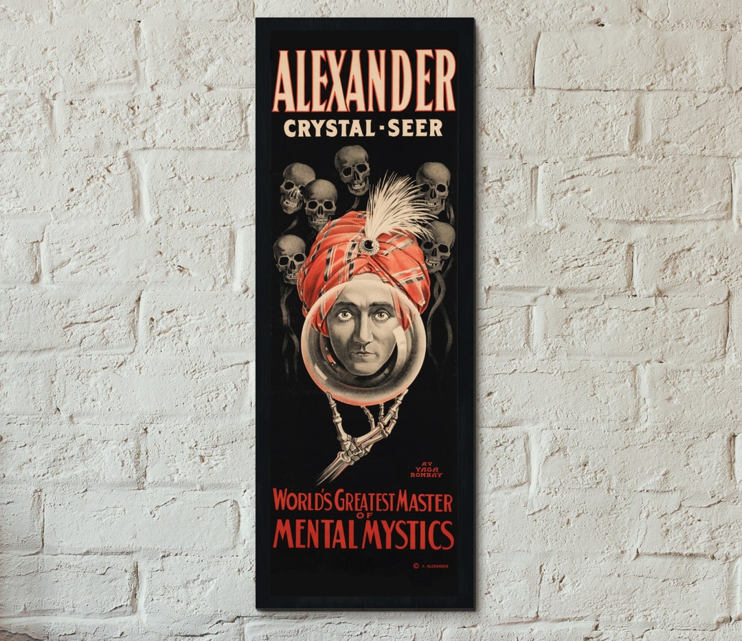 Alexander Magician Poster Professionally Printed Studio Quality