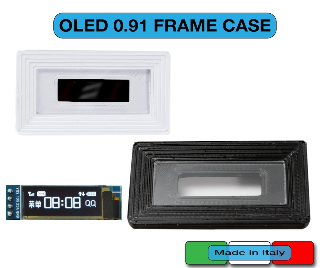 Frame Case Built-in LCD OLED 0.91