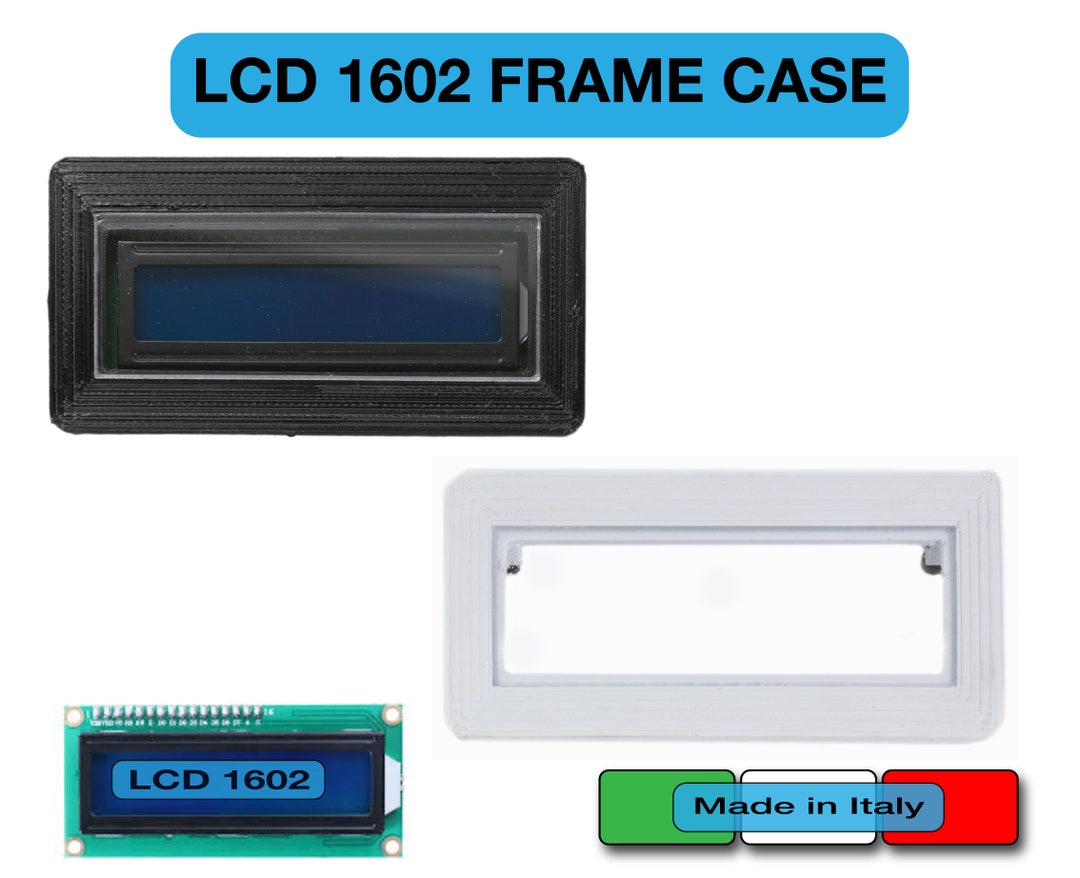 Frame Case Built-in LCD 1602 Housing Box Protection Arduino Raspberry ...