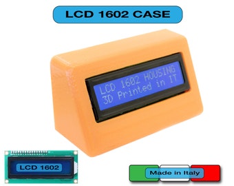 Case LCD 1602 housing box protection Arduino Raspberry enclosure display