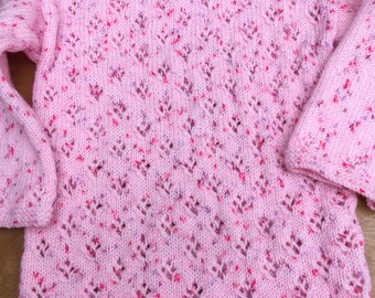 ladies cerise pink jumper