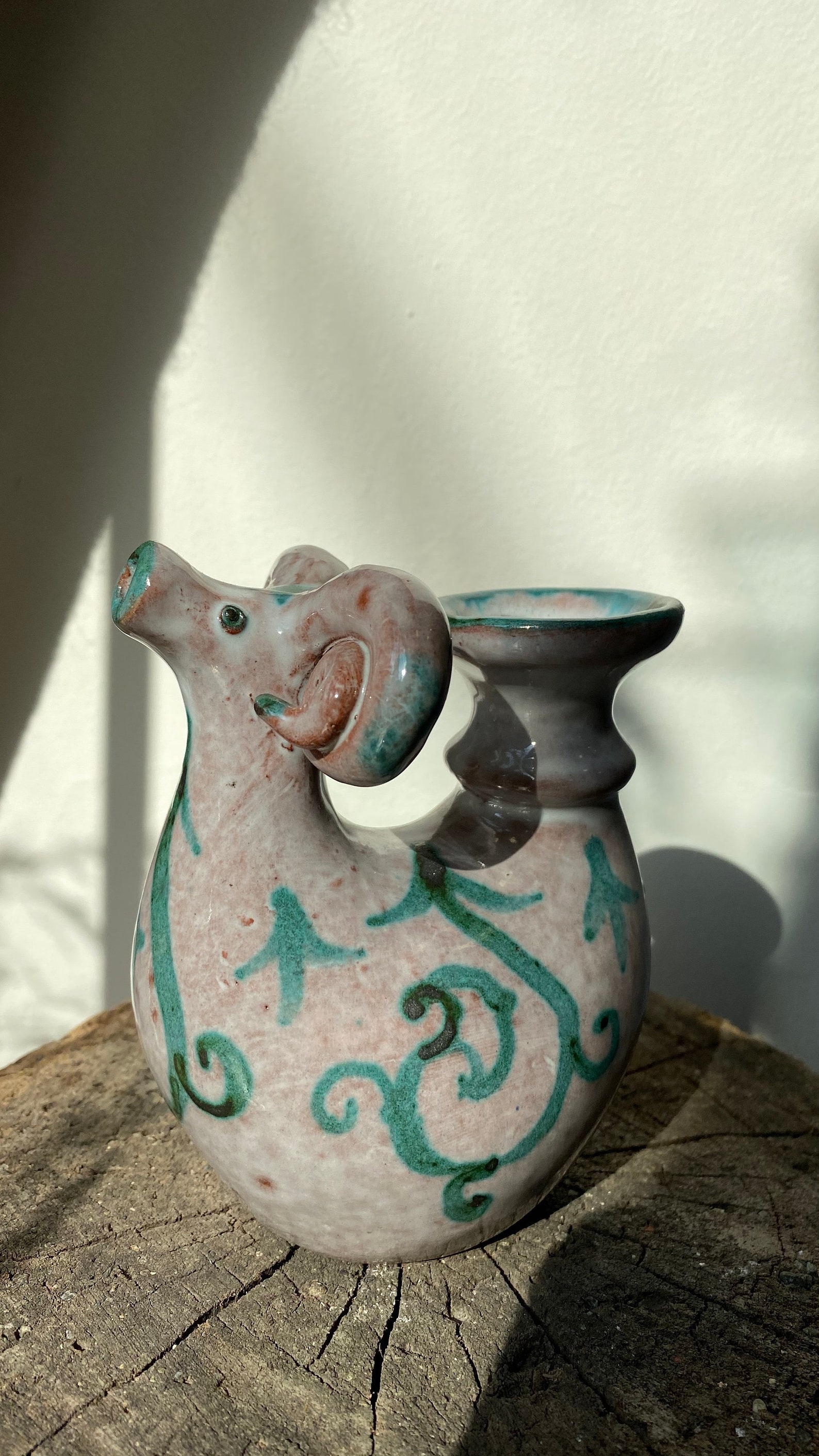 Ceramic Wine Vessel, Animalshaped Tableware, Leadfree Utensil, Ethnic