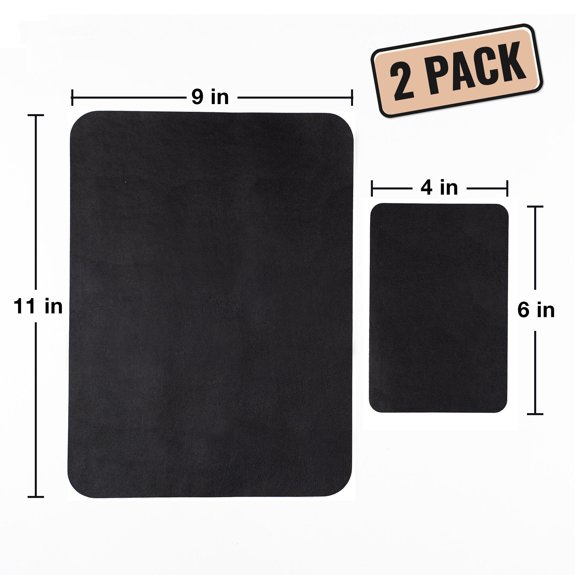 Black Leather Patches for Couch and Vinyl Repair Kit Etsy UK