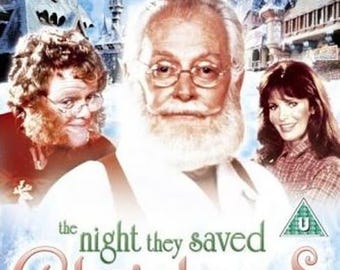 The Night They Saved Christmas DVD , Art Carney , Rare, Plastic Wrapped . Fast Shipping