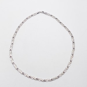 70er Jahre Kette aus 925 Silber