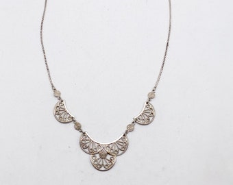 70er Jahre Kette aus 835 Silber