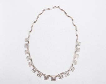70er Jahre Kette aus 835 Silber