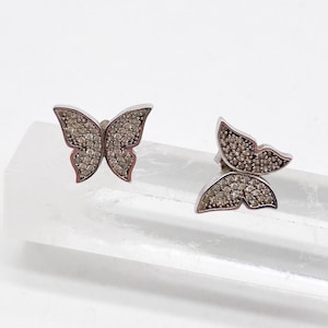 Schmetterling Ohrringe aus 925  Silber