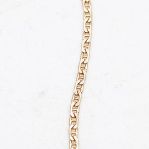 Italienische 60er Jahre 14k Gold 585 Gold Kette zdjęcie 4