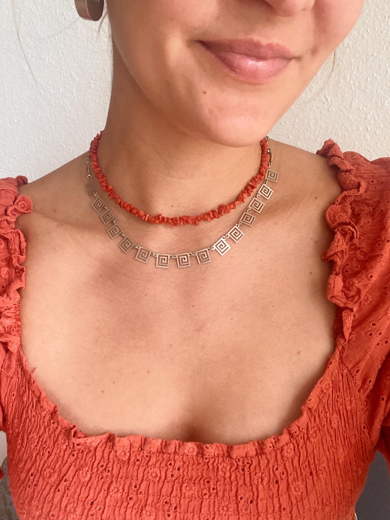 70er Jahre Kette aus 835 Silber image 6
