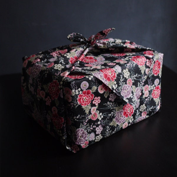 Christmas, Furoshiki cloth, gift wrap, furoshiki Tuch, nachhltige Geschenkverpackung, Einkaufstasche, umweltfreundlich, 100% cotton