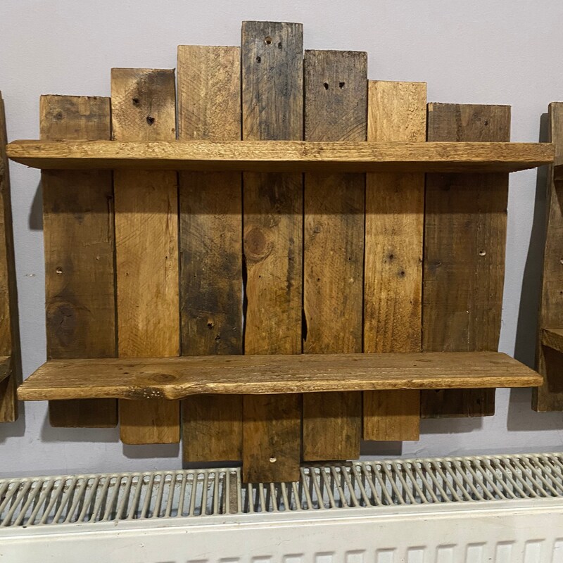 Rustic Shelving Unit Short Shelving Unit - Etsy