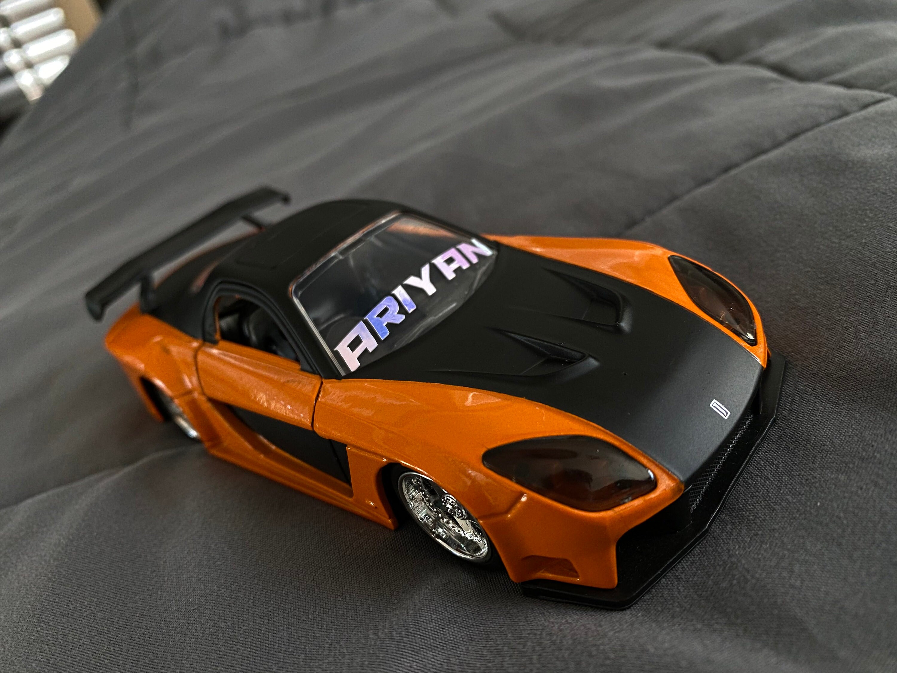 Personalized 132 Toy Car Custom Name and Sponsored by Car Fun Etsy