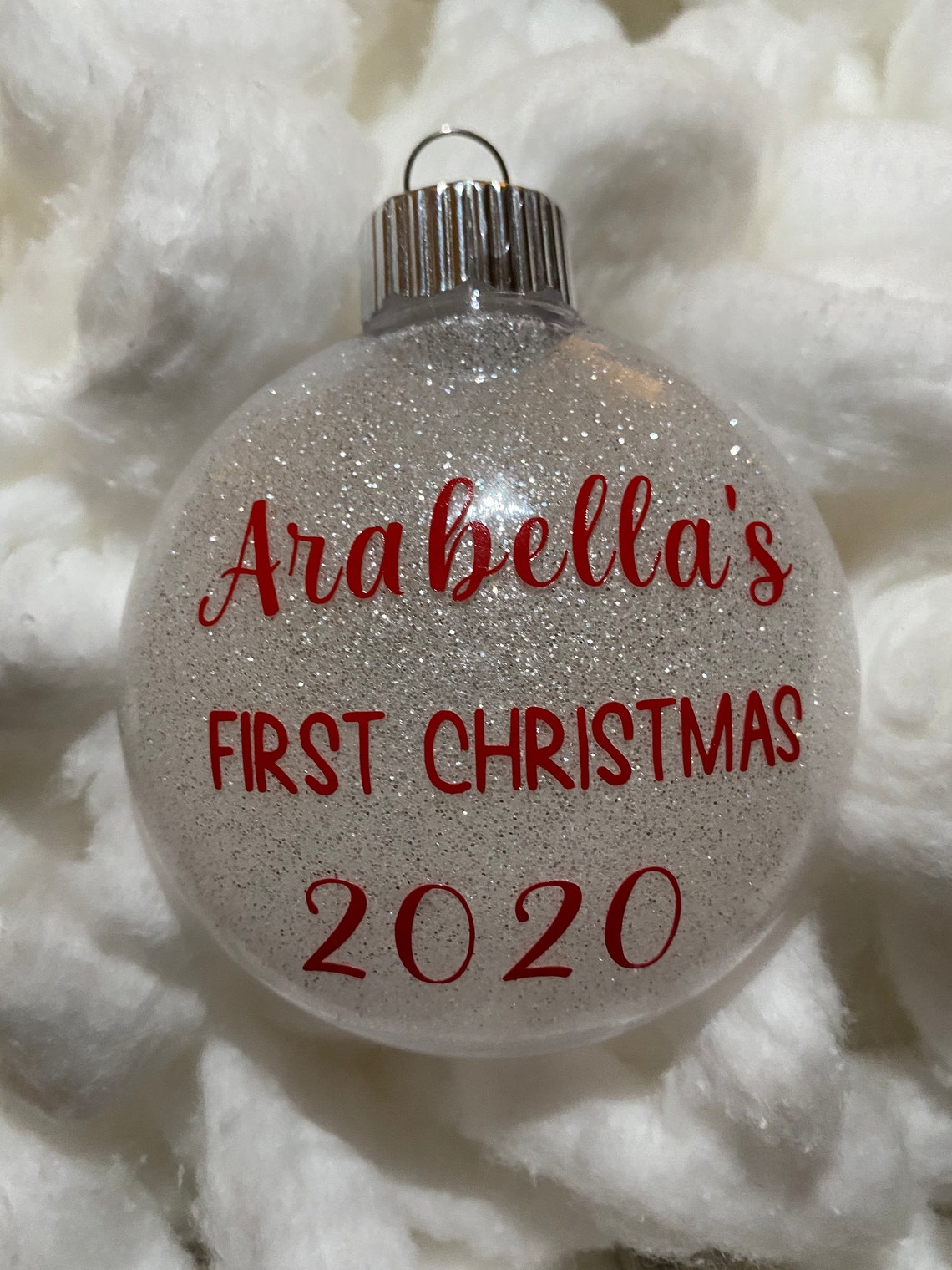 Bébé Premier Noël 2020 Custom Baby Name Ornament Nom de | Etsy