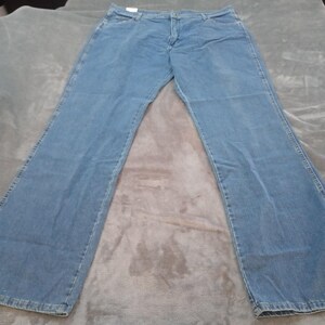 Vintage Wrangler Jeans Womens 19 x 34 20MWS USA Made Cowboy Cut Relaxed Low Rise image 2