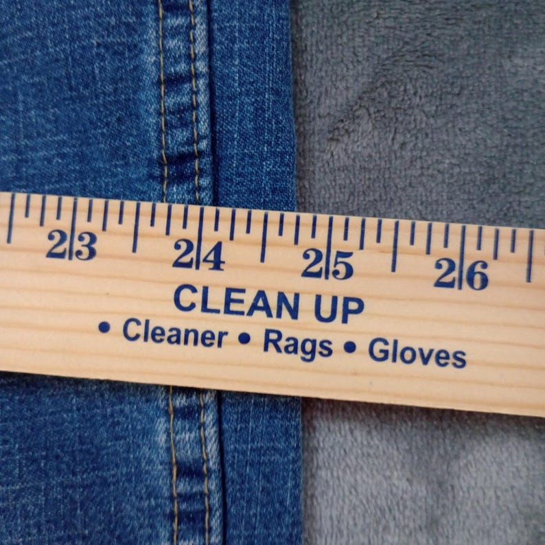Vintage Wrangler Jeans Womens 19 x 34 20MWS USA Made Cowboy Cut Relaxed Low Rise image 10