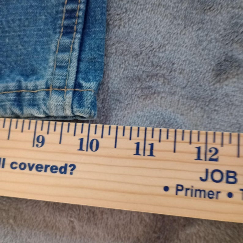 Vintage Wrangler Jeans Womens 19 x 34 20MWS USA Made Cowboy Cut Relaxed Low Rise image 11