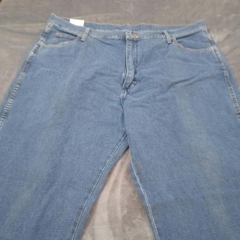 Vintage Wrangler Jeans Womens 19 x 34 20MWS USA Made Cowboy Cut Relaxed Low Rise image 8