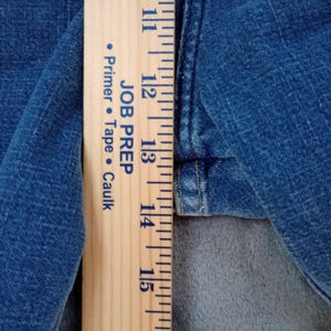 Vintage Wrangler Jeans Womens 19 x 34 20MWS USA Made Cowboy Cut Relaxed Low Rise image 12