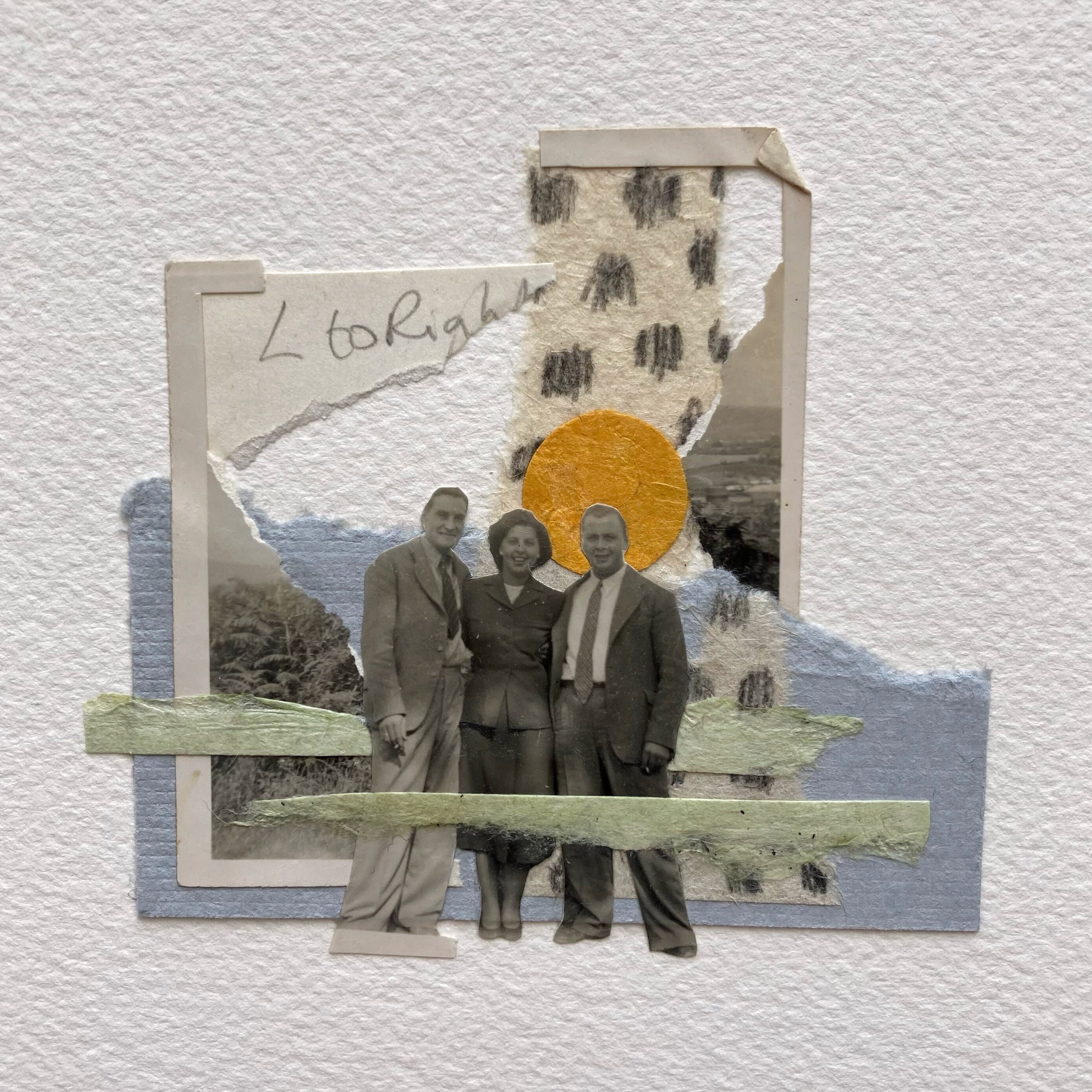 Original Collage Art Vintage Fotografie verändertes Foto | Etsy