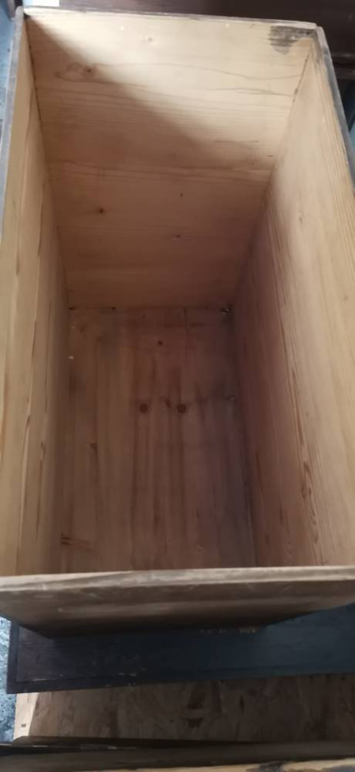 Holzbox hohe schmale Holzkiste aus einer Apotheke zur | Etsy