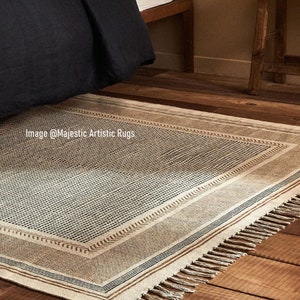4x6 Ft Rug, Cotton Rug, Handmade Rug, Antique Rug, Kitchen Rug, Large Rag Rug, Living Room Rug, Floor Area Rug, Decor Rug, Hand woven Rug