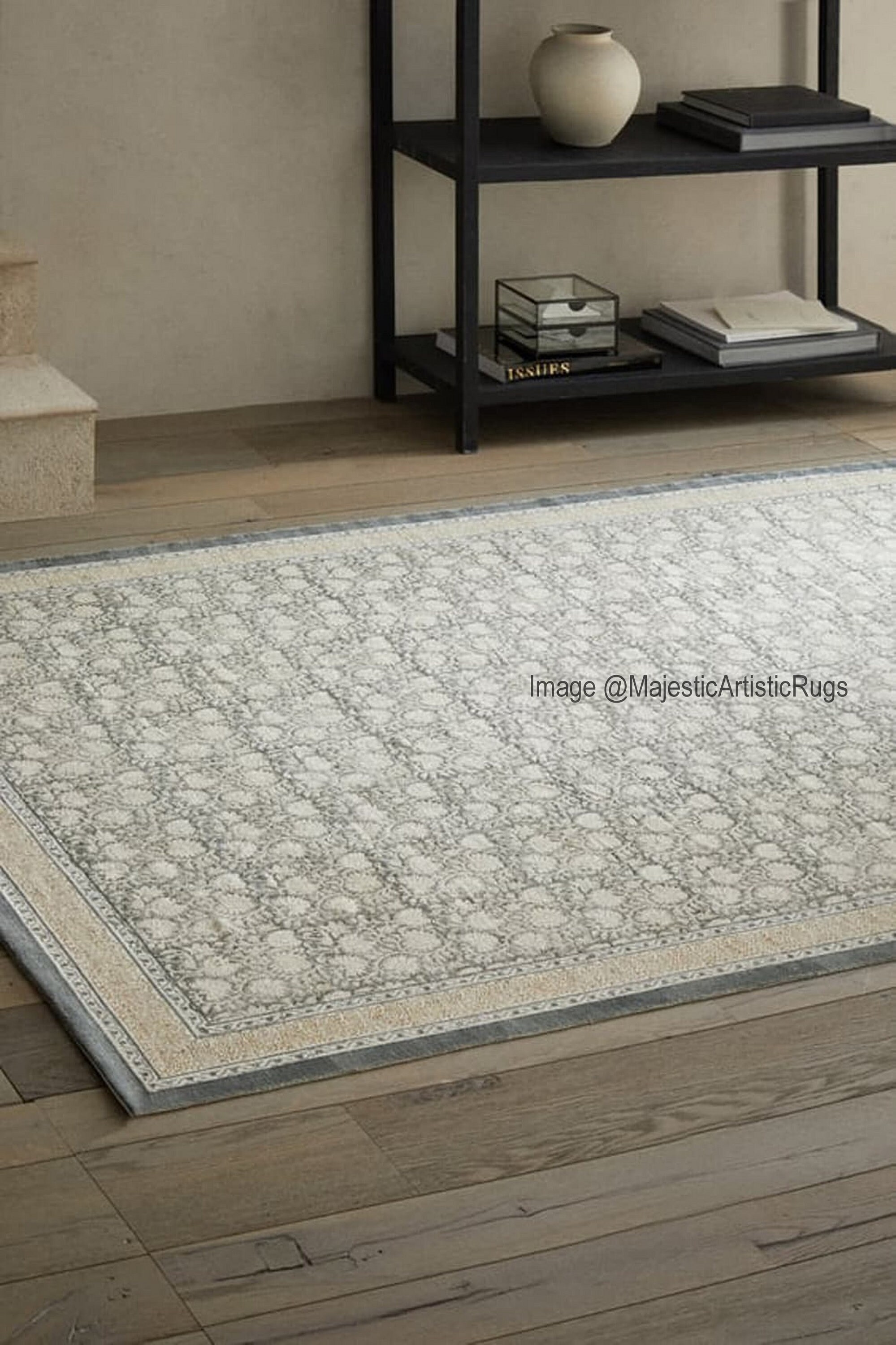 12x16 Ft Cotton Rug, Handmade Rug, Outdoor / Indoor Rug, Indian Rug ...