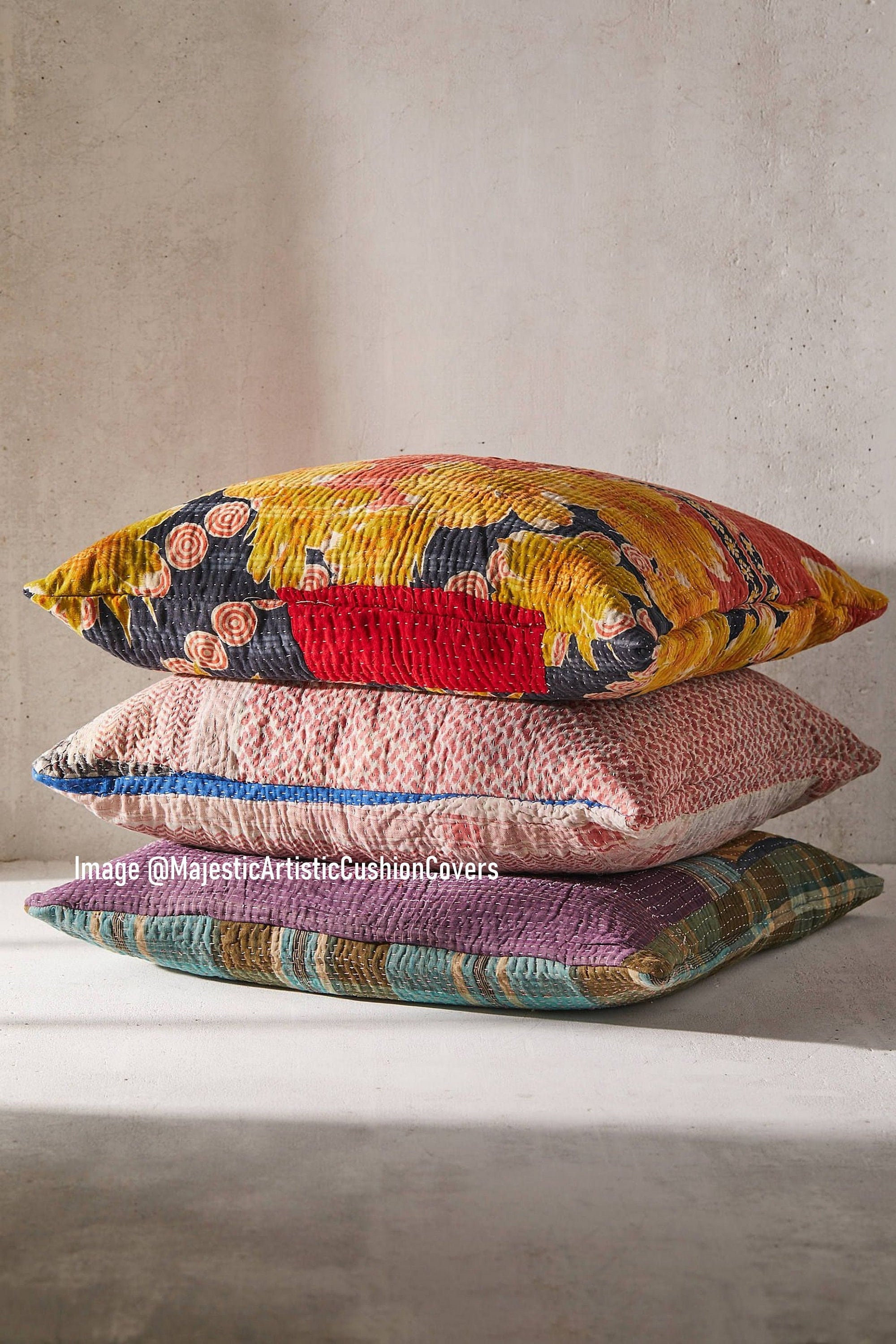 Kantha Pillow Etsy Australia