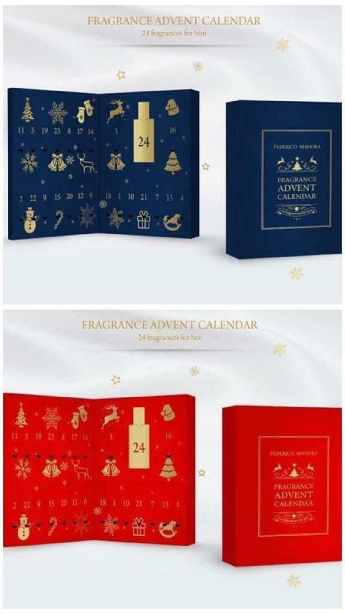 Christmas Advent Calendar Perfume fragrance SALE Etsy