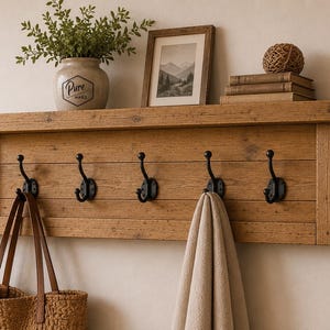 Wandregale holz flur
