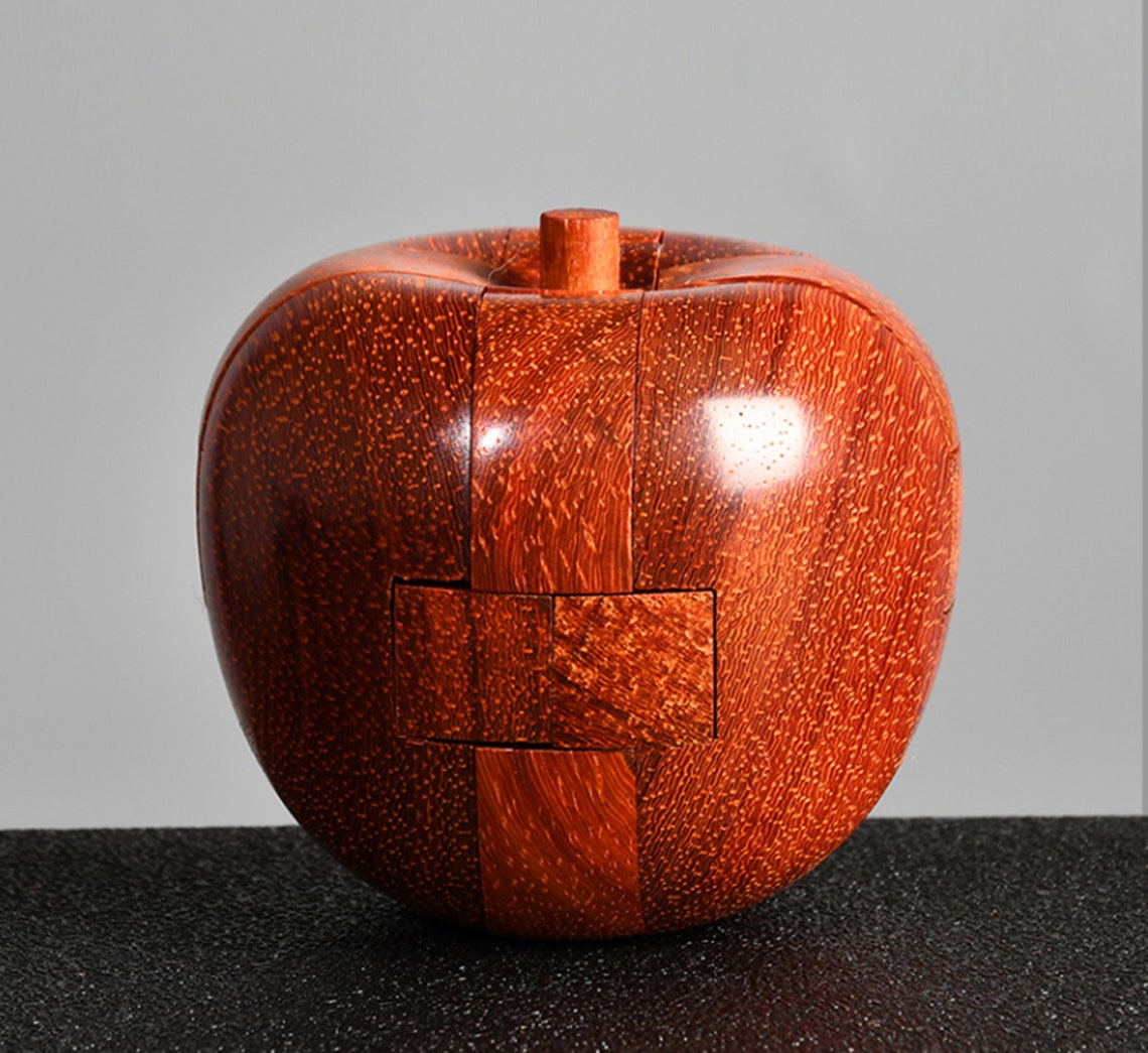 Wooden apples apple blocks educational toys gifts for Etsy