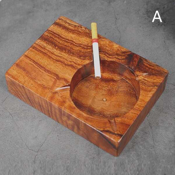 Wooden Ashtray Etsy