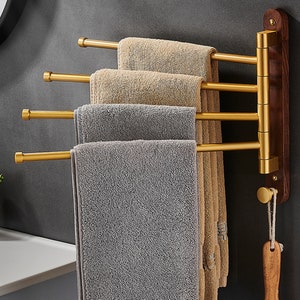 bathroom towel rack,Kitchen towel racks wall mounted,towel hook rack metal,Bathroom Organization,swivel towel rack,towel rack over the door