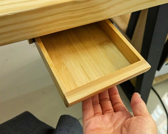 Sous tiroir de bureau, accessoires de bureau, organisateur de tiroir de bureau, rangement et organisation, petite étagère d’économie d’espace de bureau