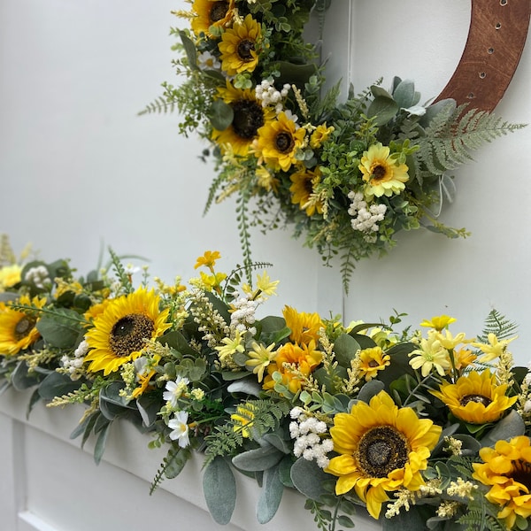 Sunflower Garland Etsy