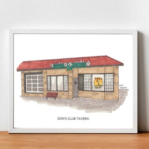 Don's Club Tavern (Denver) print