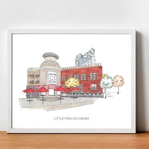 Little Man Ice Cream (Denver) print