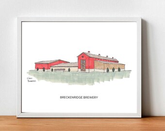 Breckenridge Brewery (Littleton) print