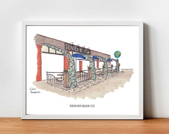 Denver Beer Co print