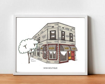 Wish Boutique (Denver) print
