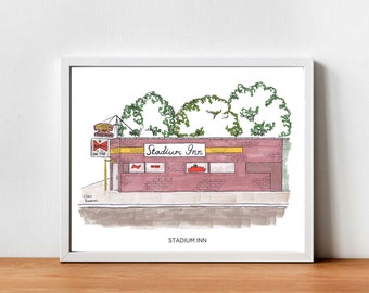 Stadium Inn (Denver) print