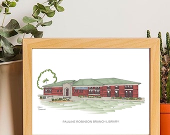 Pauline Robinson Branch Library (Denver Public Library) print