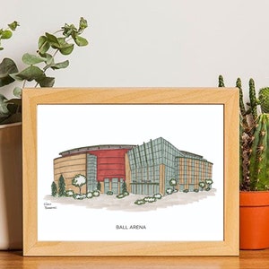 Impressão Ball Arena (Denver)