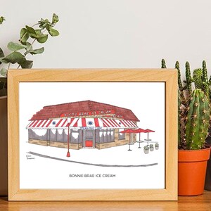 Bonnie Brae Ice Cream (Denver) print