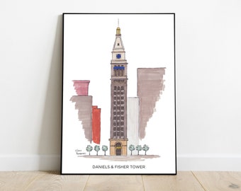 Daniels & Fisher Tower (Denver) print