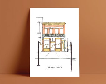 Larimer Lounge (Denver) print