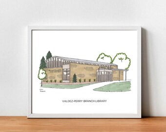 Valdez-Perry Branch Library (Denver Public Library) print
